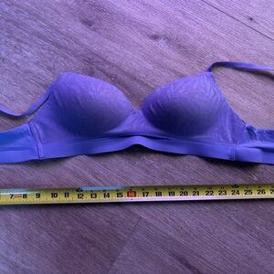Soma Enbliss Wireless Lilac Bra with Lace